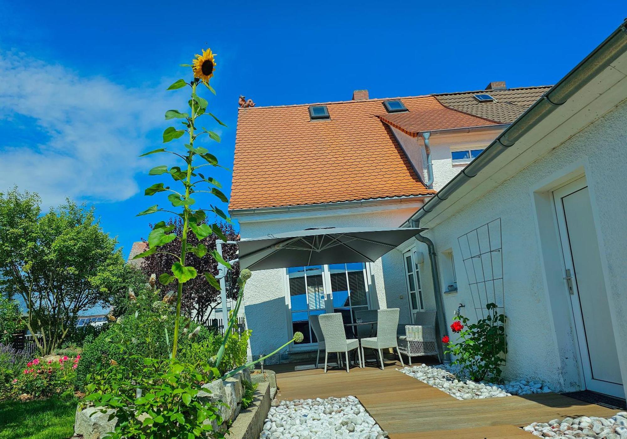 Ferienhaus Rosengarten Villa Selb Buitenkant foto
